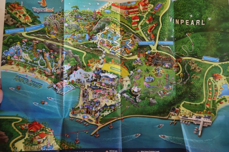 나트랑 빈펄리조트 지도 나트랑 빈펄리조트 지도